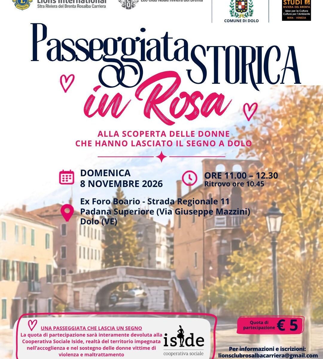 Passeggiata in rosa